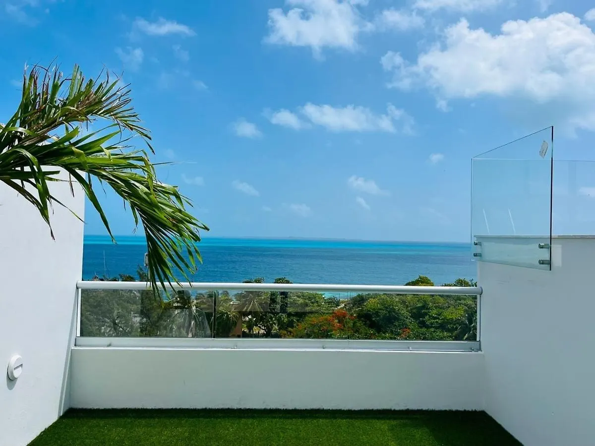 Apt With Boulevard View & Roof Top Cancun 0*,