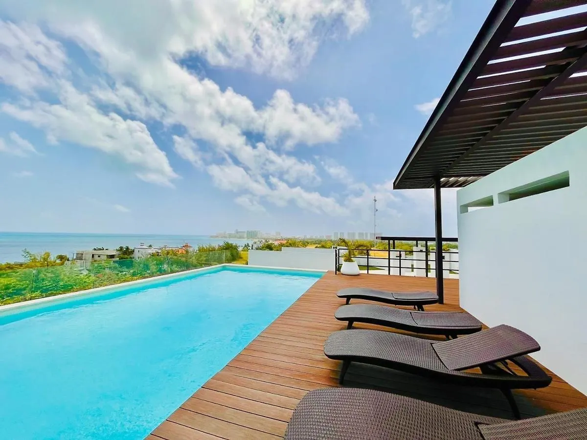 Apartment Apt With Boulevard View & Roof Top Cancun Mexico
